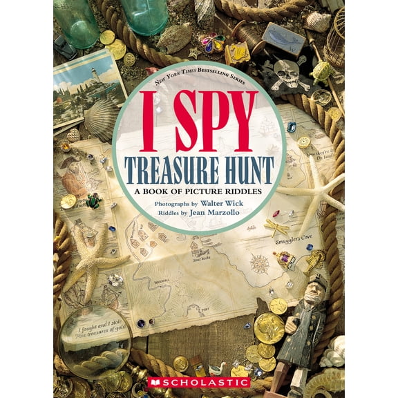 I Spy Treasure Hunt: a Book of Picture Riddles (Hardcover)
