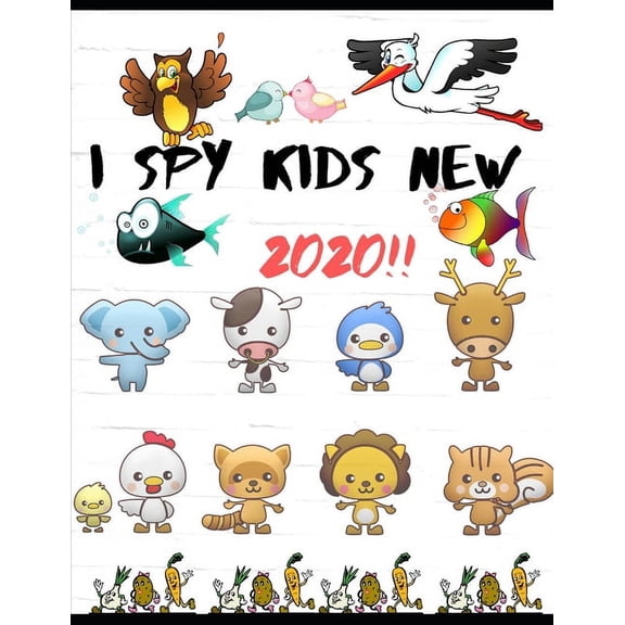 I Spy Kids New 2020: Fun game for " Age 2-5 ", (Paperback)
