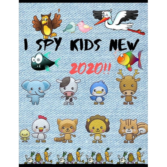 I Spy Kids New 2020: Fun game for " Age 2-5 ", (Paperback)