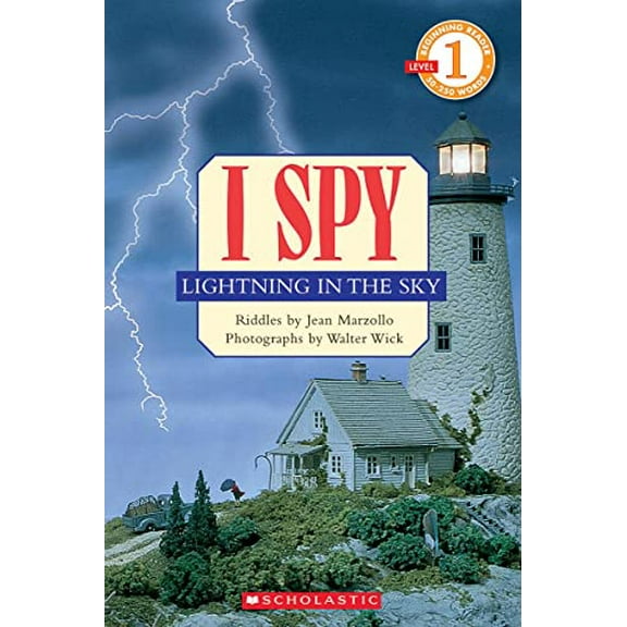 Pre-Owned I Spy Lightning in the Sky (Scholastic Reader, Level 1): I Spy Lightning in the Sky (Paperback) 0439680522 9780439680523