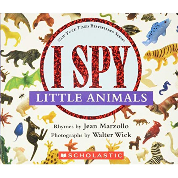 Pre-Owned I Spy Little Animals: A Book of Picture Riddles (Board book) 0590117114 9780590117111