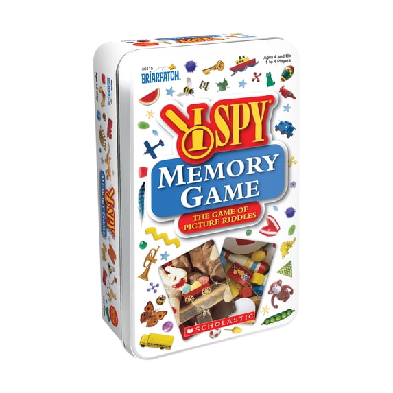 I Spy Memory Game in Tin, Card Game by University Games