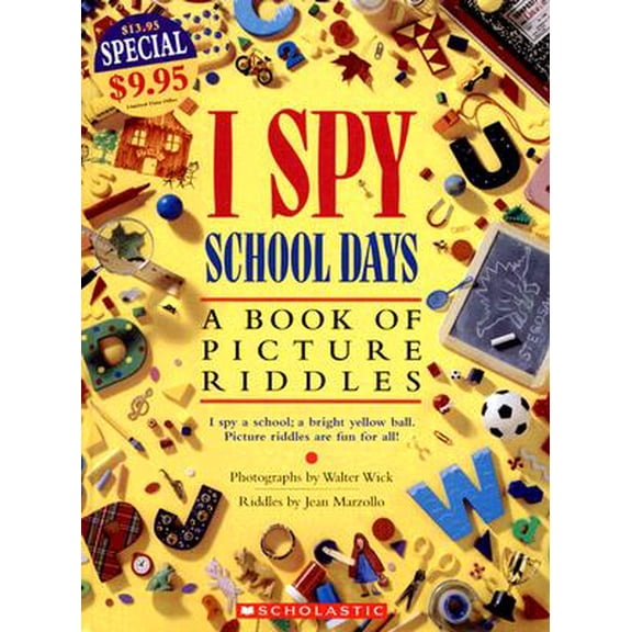 Pre-Owned I Spy School Days : A Book of Picture Riddles