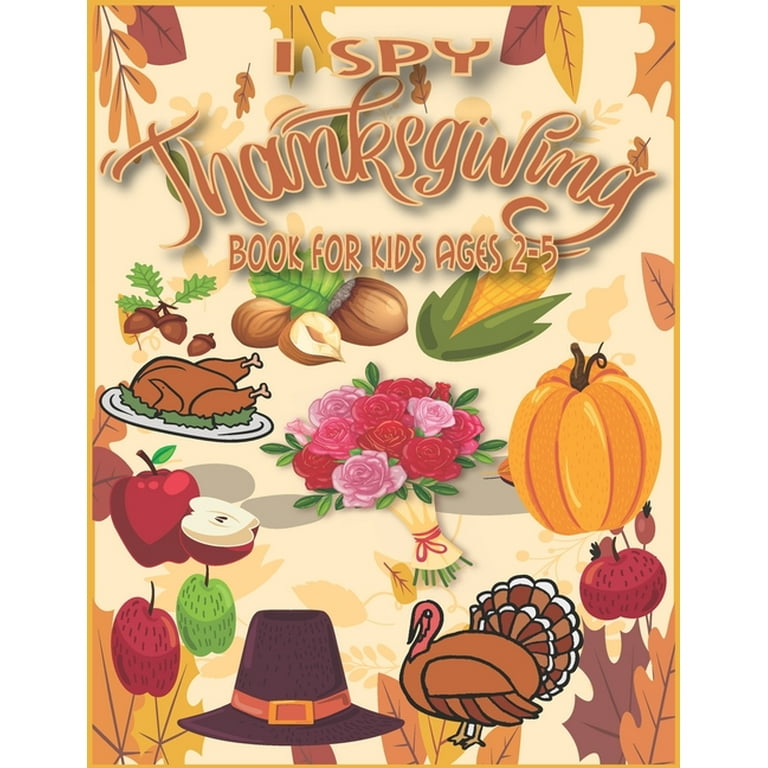 My Thanksgiving Activity Book for Kids Age 4-8, Thanksgiving
