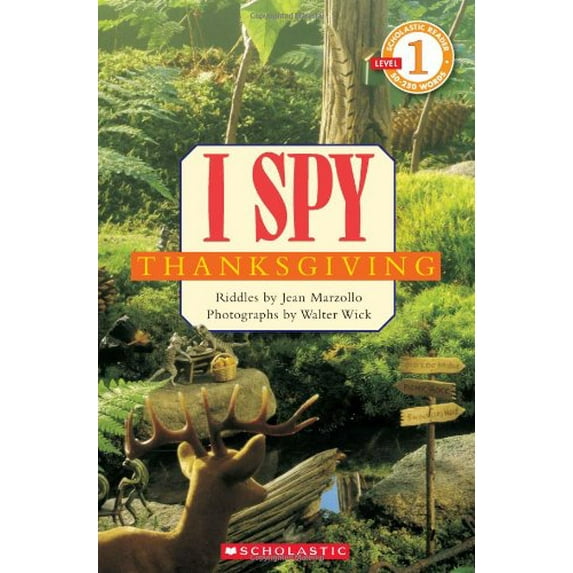 Pre-Owned Scholastic Reader Level 1: I Spy Thanksgiving (Paperback) 0545220947 9780545220941