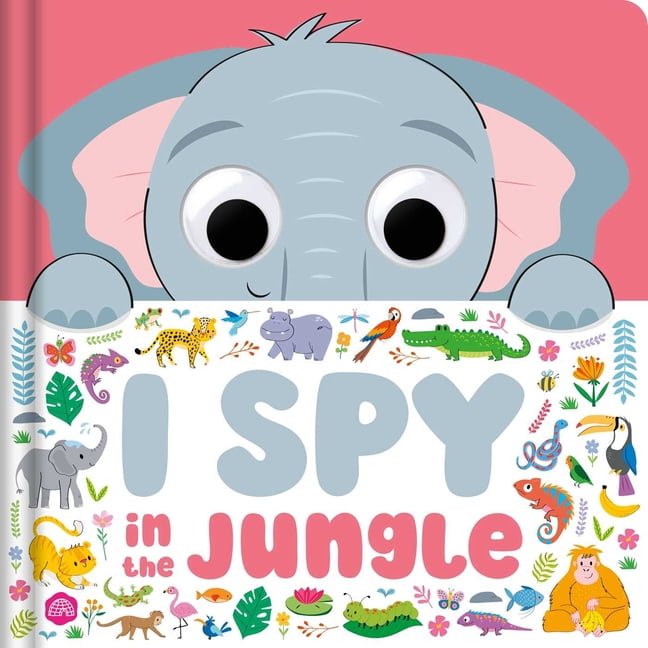 I Spy in the Jungle, (Board Book)