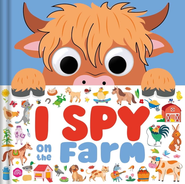 I Spy on the Farm, (Board Book)