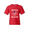 thumbnail image 1 of I Stand For Flag Kneel For Cross American Flag USA DT Youth Kids T-Shirt Tee, 1 of 2