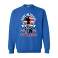 thumbnail image 1 of I Stand For The Flag Kneel For The Fallen Patriotic DT Crewneck Sweatshirt, 1 of 2