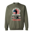 thumbnail image 1 of I Stand For The Flag Kneel For The Fallen Patriotic DT Crewneck Sweatshirt, 1 of 2