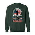 thumbnail image 1 of I Stand For The Flag Kneel For The Fallen Patriotic DT Crewneck Sweatshirt, 1 of 2