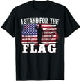 thumbnail image 1 of I Stand For The Flag T-shirt For Patriotic Americans mens t shirt，black，women，funny，misfits，men，journey, 1 of 4