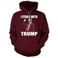 thumbnail image 1 of I Stand With TRUMP Hoodie, 1 of 5