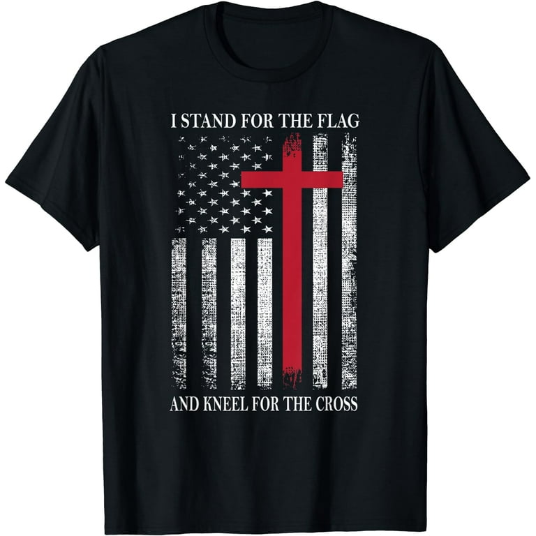 I stand for the flag and kneel for the cross sweatshirt sale