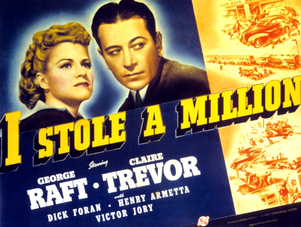 I Stole A Million Canvas Art - (28 x 22)