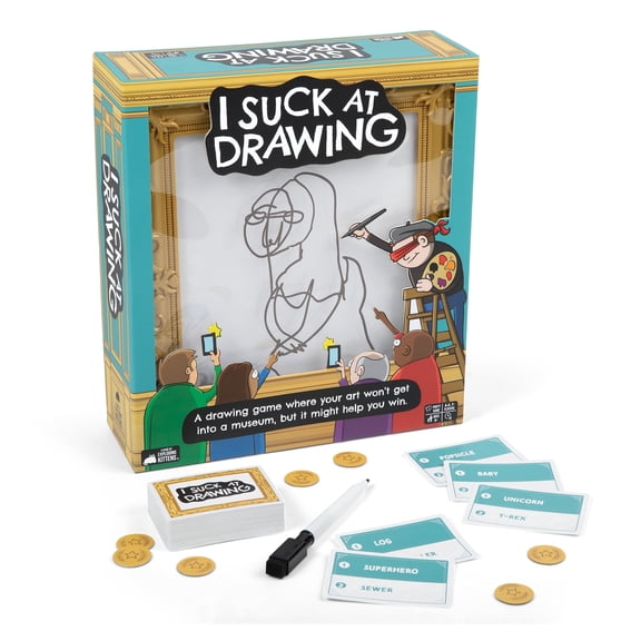 I Suck At Drawing! - The Hilarious Party Game Where Bad Art Is Actually Good