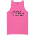 thumbnail image 1 of I Suck At Fantasy Football Neon Tank Top, 1 of 1