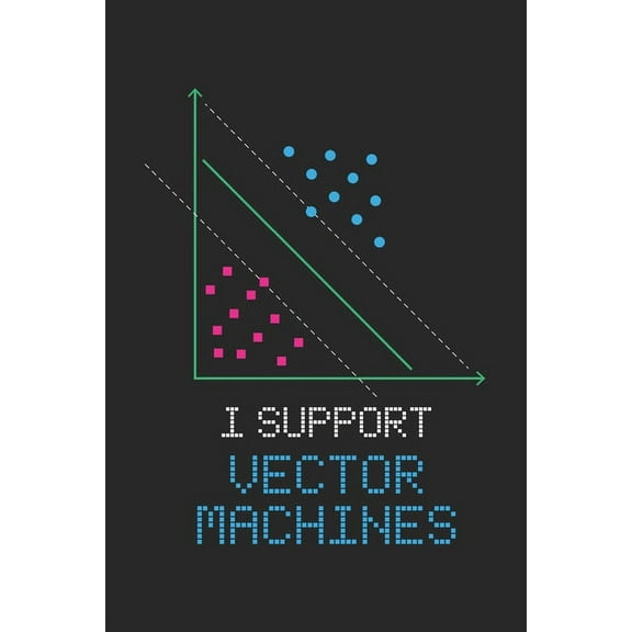 I Support Vector Machine: 120 Pages I 6x9 I Dot Grid (Paperback)