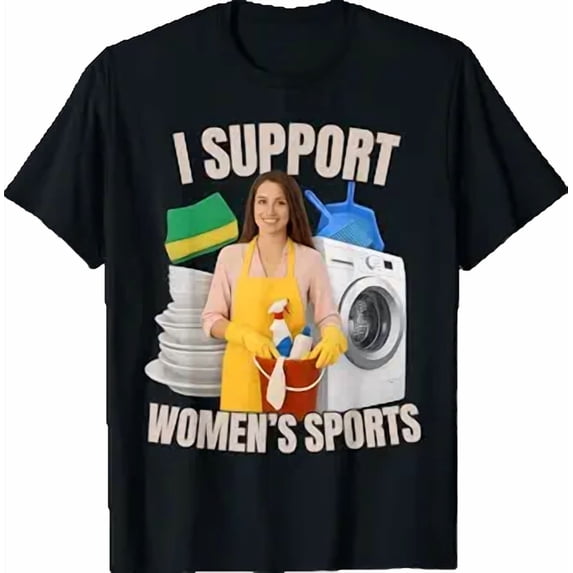 I Support Women's Sports Unwearable Gen Z Humor Bootleg T-Shirt