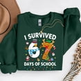 thumbnail image 1 of I Survived 67 Days Of School Meme Six Seven Christmas – T-Shirt, Hoodie & Sweatshirt – School Humor – Students & Teachers, 1 of 6