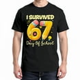 thumbnail image 1 of I Survived 67 Days Of School T-Shirt – School Humor Meme – Teacher Student Apparel, 1 of 6