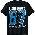 thumbnail image 1 of I Survived 67 Days of School Boys 100 Days of School 67 T-Shirt Shirts, 1 of 3