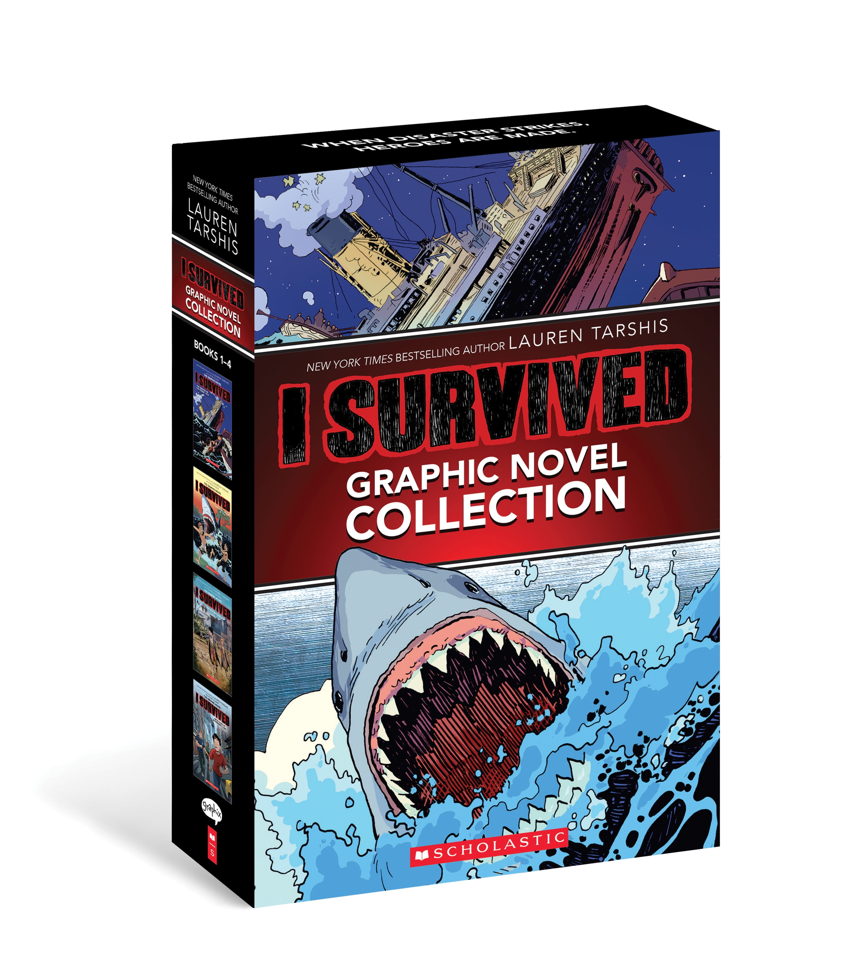 I Survived Graphic Novels 14 A Graphix Collection (Paperback