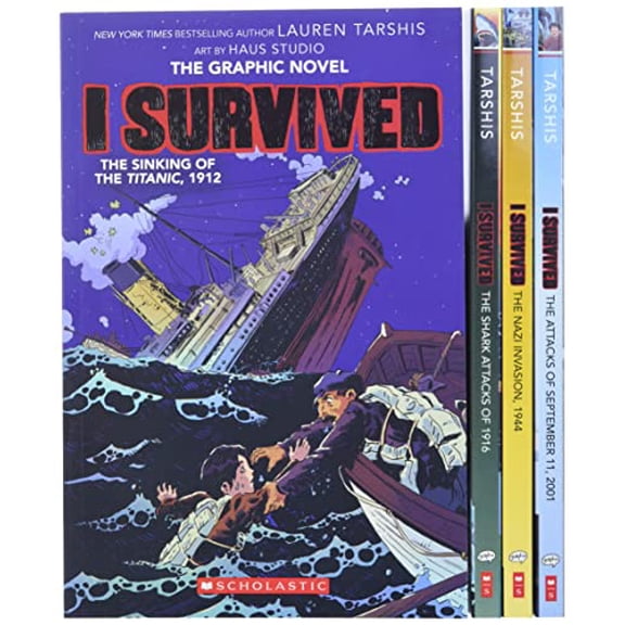 Pre-Owned I Survived Graphic Novels #1-4: A Graphix Collection, 9781338787917, 1338787918, Paperback,