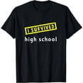 thumbnail image 1 of I Survived High School Graduation Summer Vacation T-Shirt, 1 of 4