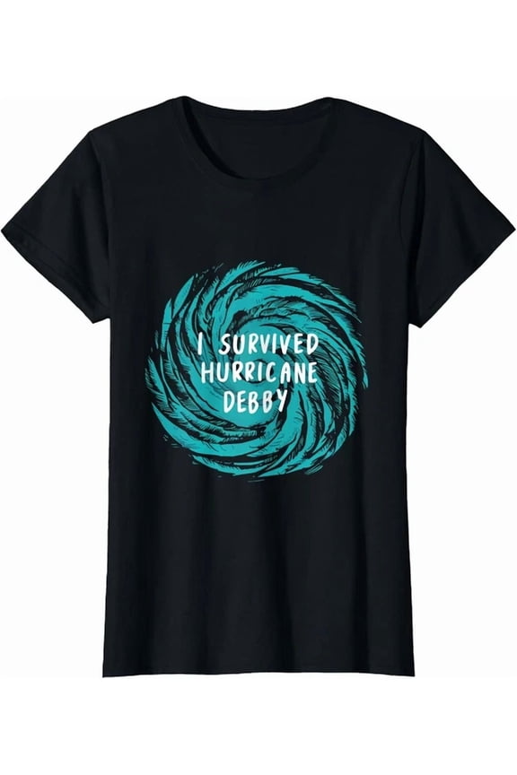 I Survived Hurricane Debby 2024 Florida T-Shirt, Vintage Birthday Gift