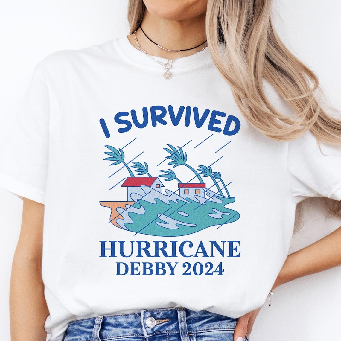 I Survived Hurricane Debby 2024 Shirt, Support Squad, I Survived