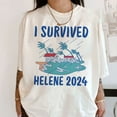 I Survived Hurricane Helene 2024 Shirt, Support Squad, I Survived ...