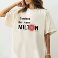 I Survived Hurricane Milton 2024 Shirt, Florida Tropical Storm Shirt