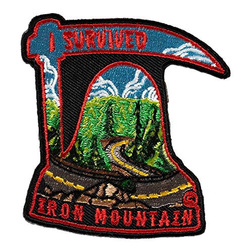 I Survived Iron Mountain Road Patch, Black Hills, Unisex SD Patches