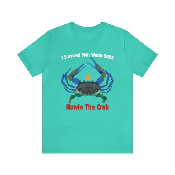 I Survived Molt Watch 2023 Howie The Crab Trendy T-Shirt, Howie Crab Tee
