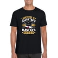 thumbnail image 1 of I Survived My Daughter’s Master’s Degree Graduation Humor T-Shirt, for men & women, up to size 5XL, 1 of 3