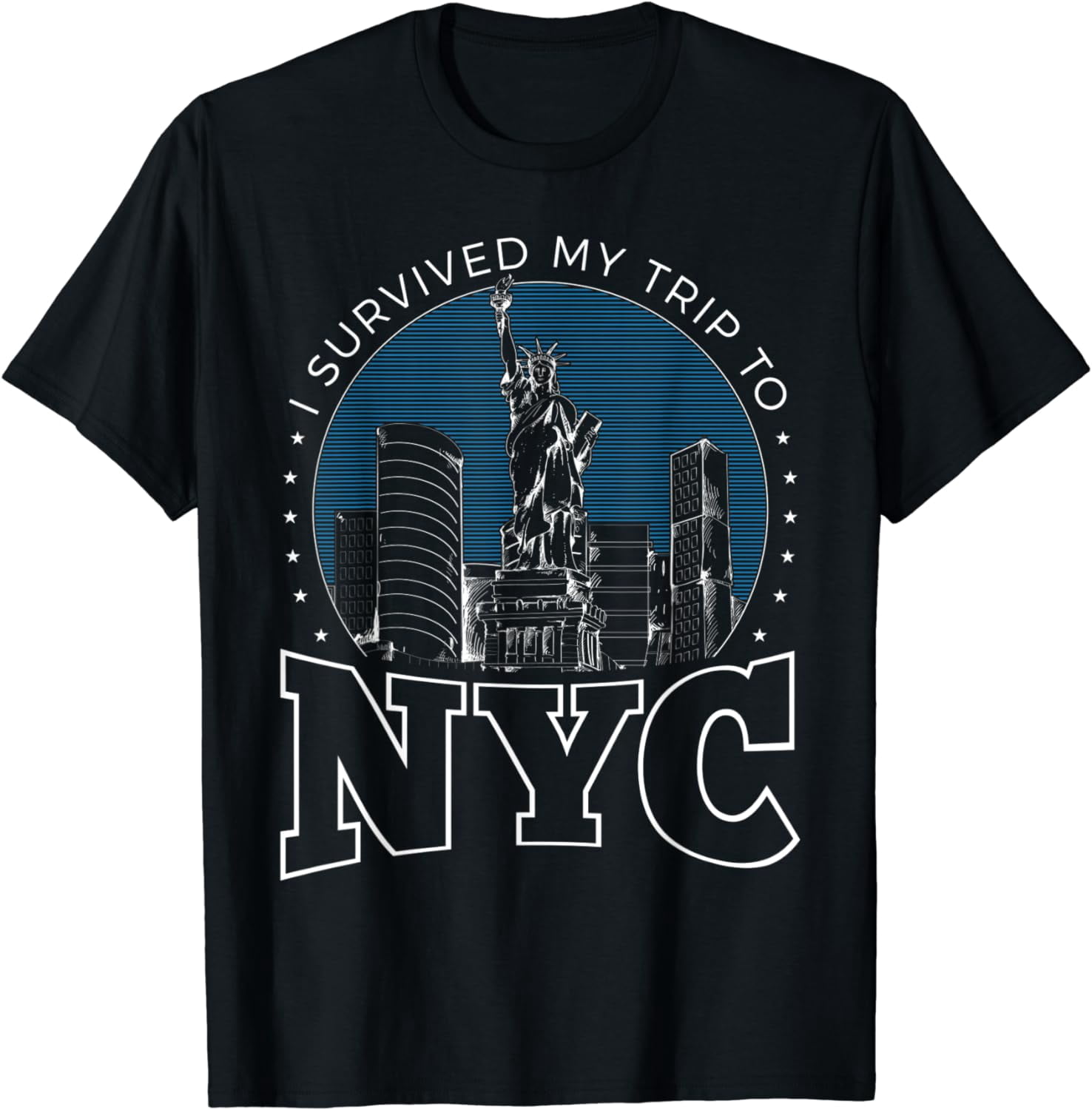 I Survived My Trip to New York City Funny T-Shirt - Walmart.com