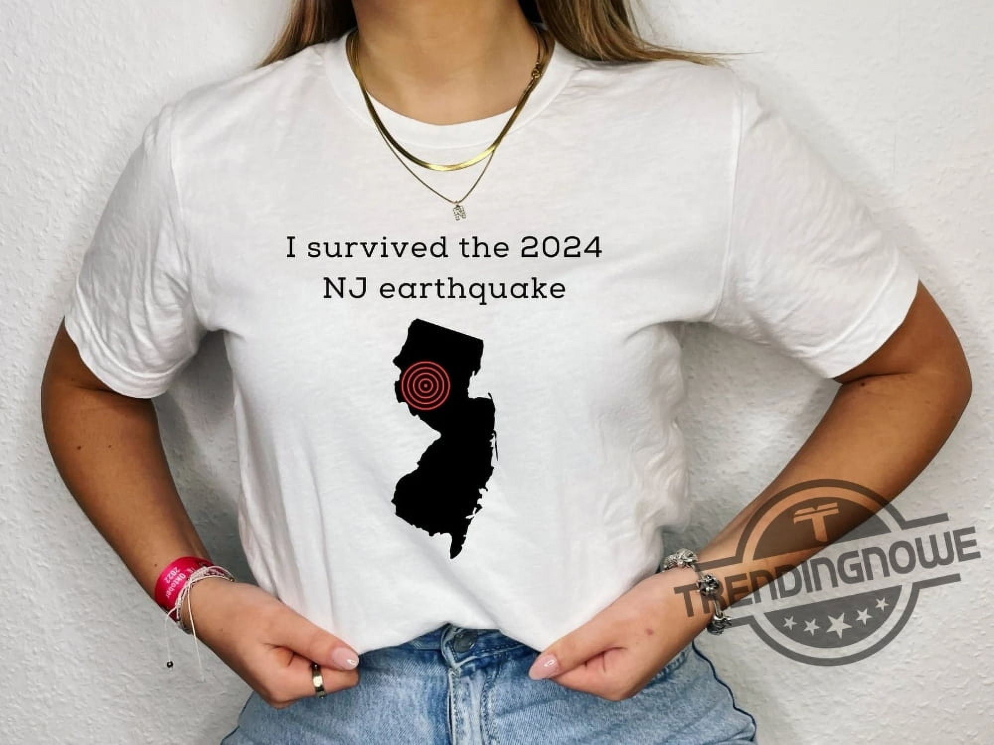 I Survived The Nyc Earthquake Shirt V3 2024 New York City Earthquake Survivor Shirt New Yorker T