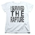 thumbnail image 1 of - I Survived The Rapture - Women's Short Sleeve Shirt - XX-Large, 1 of 2