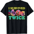 thumbnail image 1 of I Survived The Sixties Twice Apparel 60Th Birthday T-Shirt Black 3X-Large, 1 of 4