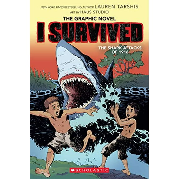 Pre-Owned I Survived the Shark Attacks of 1916: A Graphic Novel (I Survived Graphic Novel #2): Volume 2 (Paperback) 1338120948 9781338120943