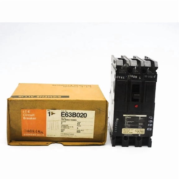 I-T-E E63B020 600V 20A (AS PICTURED) NSMP