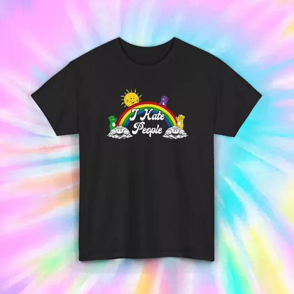 I T-Shirt, Funny Rainbow Graphic