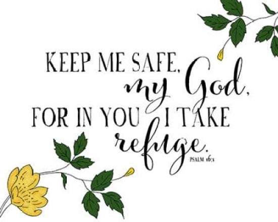 I Take Refuge Canvas Art - Amy Cummings (24 x 30)