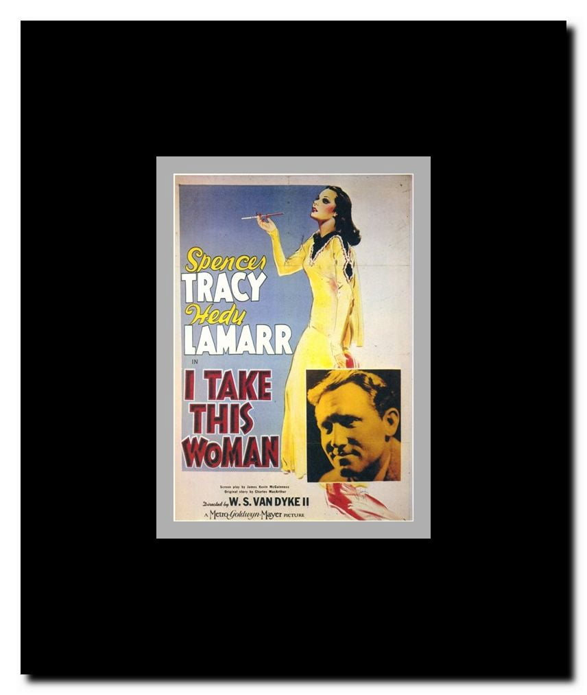 I Take This Woman Framed Movie Poster