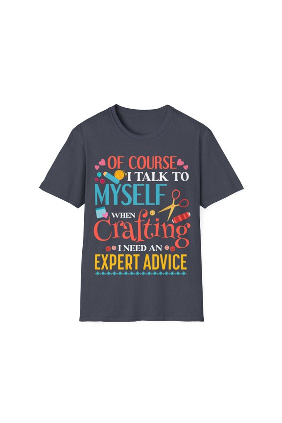 I Talk To Myself Scrapbooking Crafting Lover Card Making Shirt