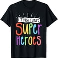 thumbnail image 1 of I Teach Future Superheroes Teacher Teaching T-Shirt, 1 of 3