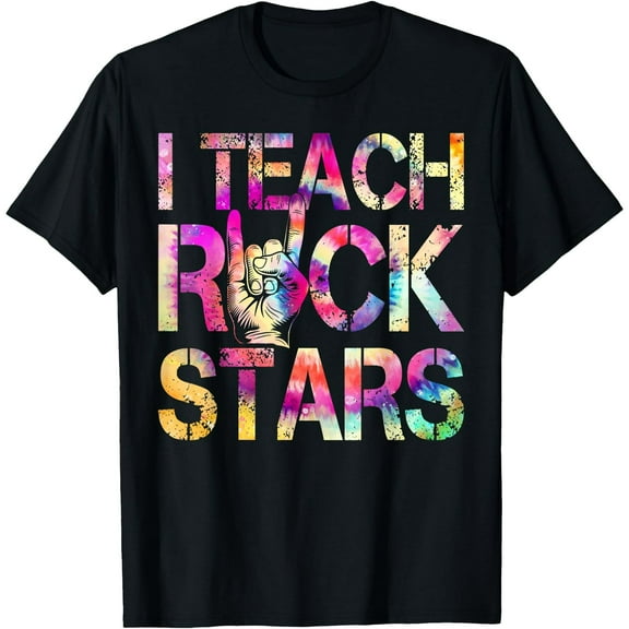 I Teach Rockstars Shirt Funny Music Teacher Back to School Men Women T-Shirt