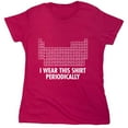 thumbnail image 1 of I Tell Dad Jokes Periodically Sarcastic Humor Novelty Funny Women's Casual Tees, 1 of 3