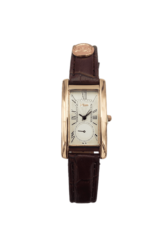 I-Tem's Princess Monica I-TW450 Women's Easy Reader Dial Watch - Brown